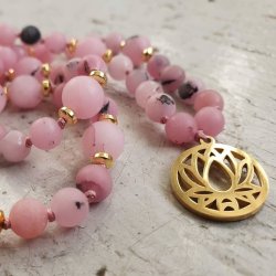 Cherry jaspis Lotus luksus boheme mala