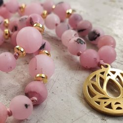 Cherry jaspis Lotus luksus boheme mala