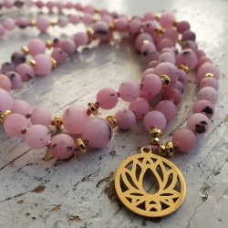 Cherry jaspis Lotus luksus boheme mala