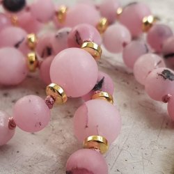 Cherry jaspis Lotus luksus boheme mala