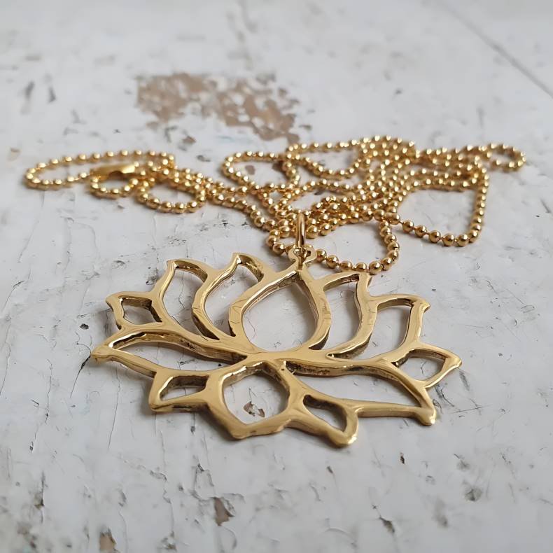 Lotus grande halskde