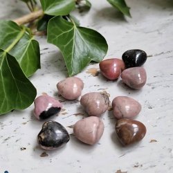 Hjerte petit Rhodonit