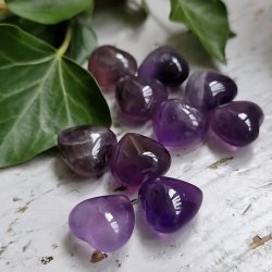 Hjerte petit amatyst