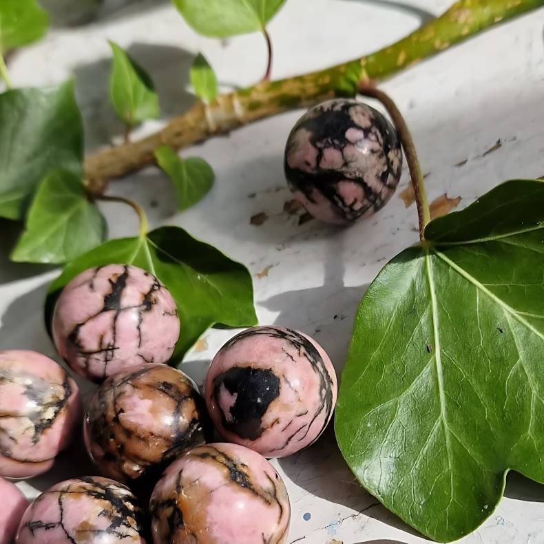 Kugle Rhodonite