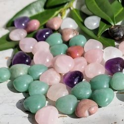 Hjerte petit amatyst