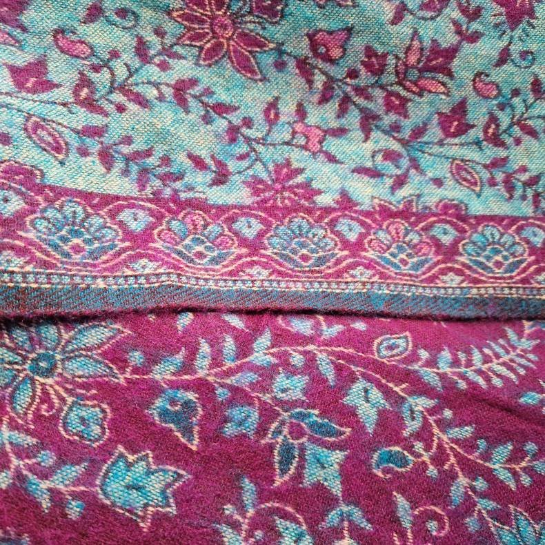 Meditations tppe turkis/varm lilla