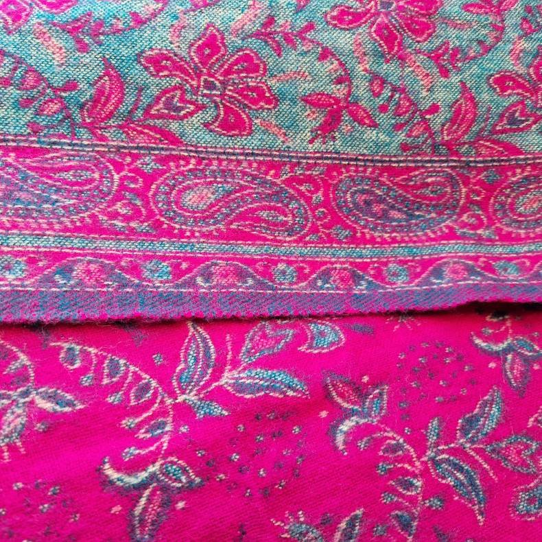 Meditations tppe klar pink og turkis