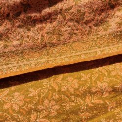 Meditations tppe vissengrn / lys orange/carry