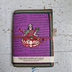 Mrk lilla shiva hndlavet bog M