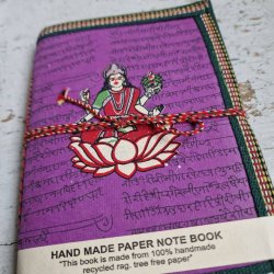 Mrk lilla shiva hndlavet bog M