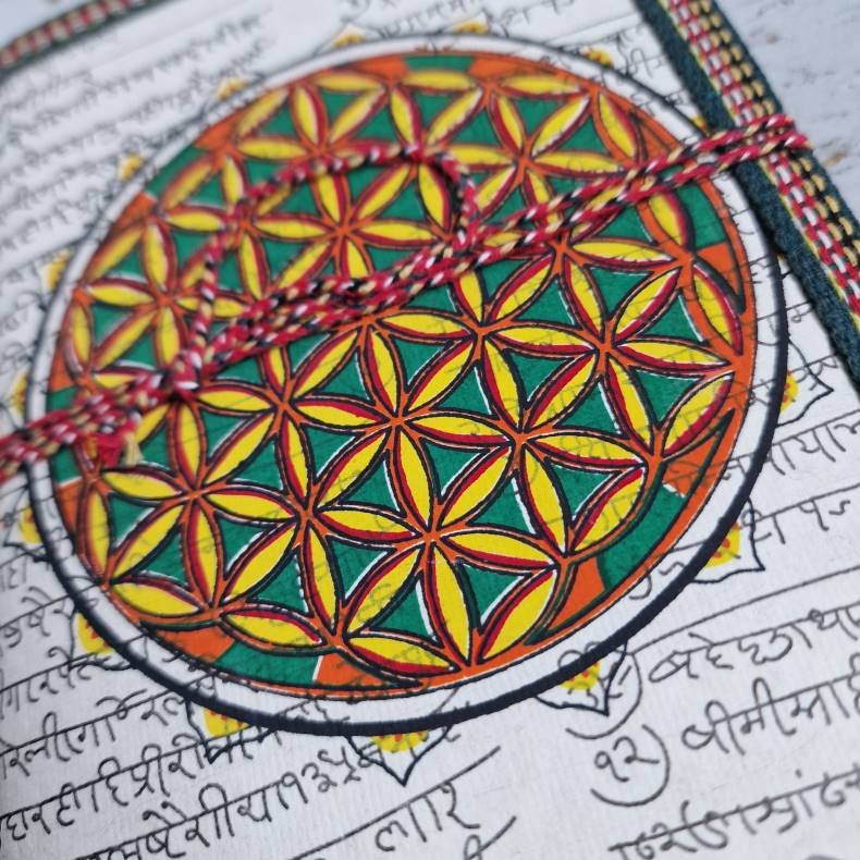 Flde Mandala hndlavet bog M