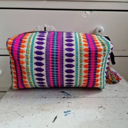 Vvet toilettaske lilla