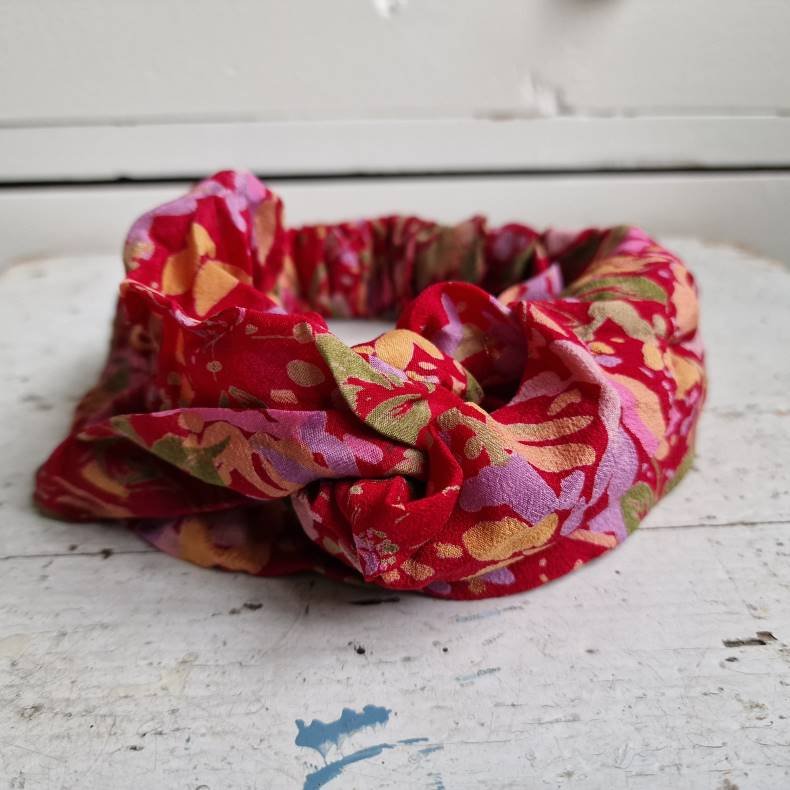 Hrbnd unika rdt vintage silke