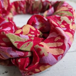 Hrbnd unika rdt vintage silke