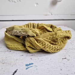 Hrbnd unika lime vintage silke