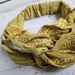 Hrbnd unika lime vintage silke