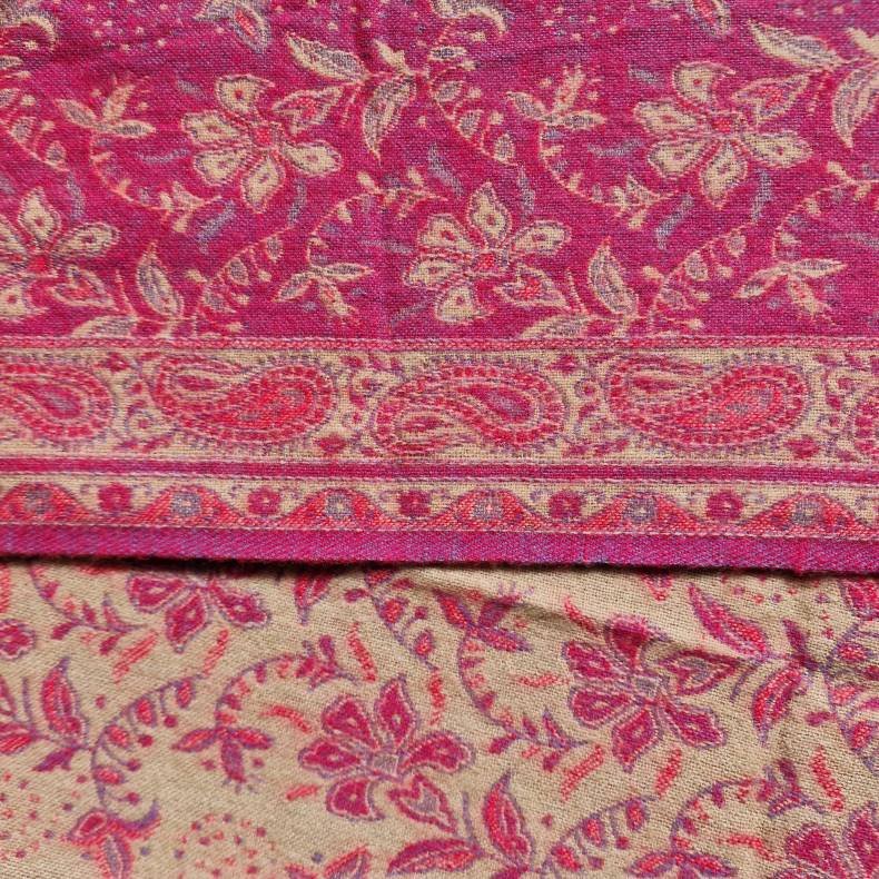 Meditationstppe pink/flde/lilla