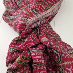 Stort silketrklde varmrd  104x203