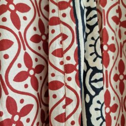 Bomulds kimono bloktryk kort No.5