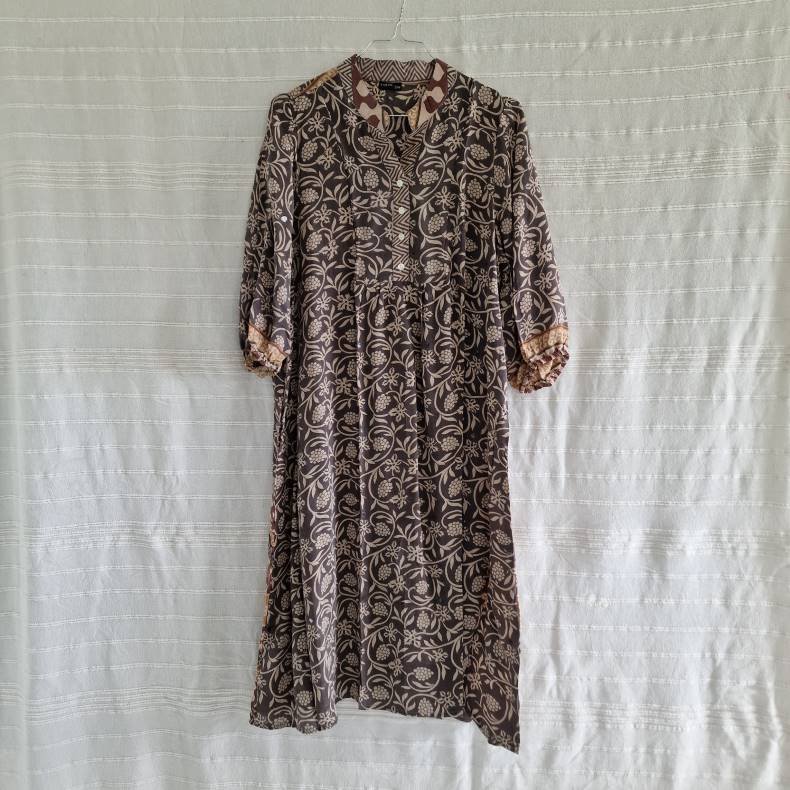 Iris vintage silke kjolen s/m No. 2