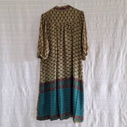 Iris vintage silke kjolen s/m No. 4