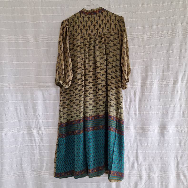Iris vintage silke kjolen s/m No. 4