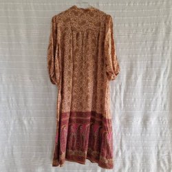 Iris vintage silke kjolen s/m No.5