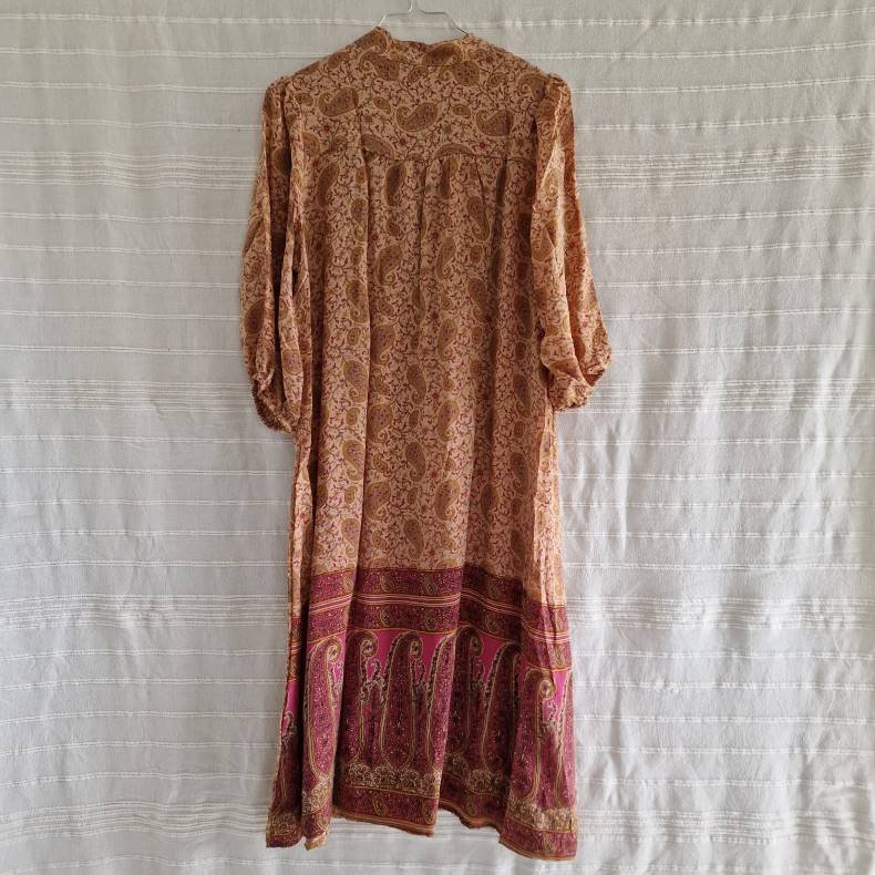Iris vintage silke kjolen s/m No.5