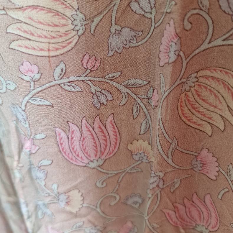 Iris vintage silke kjolen s/m No.3