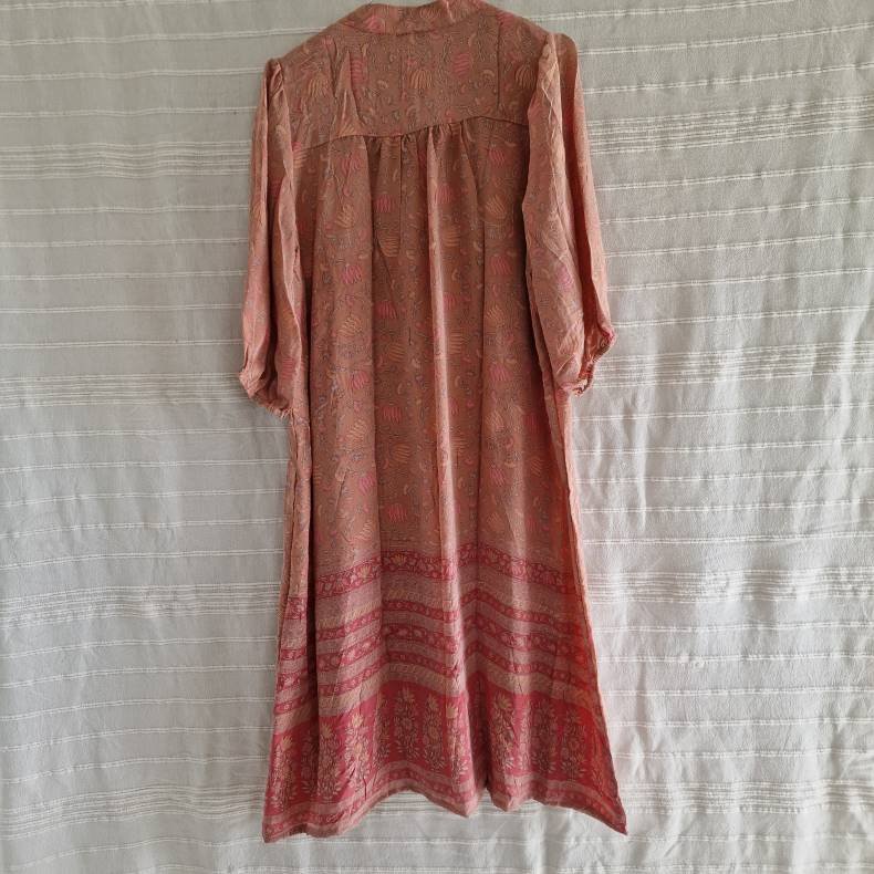 Iris vintage silke kjolen s/m No.3