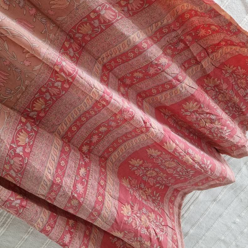 Iris vintage silke kjolen s/m No.3