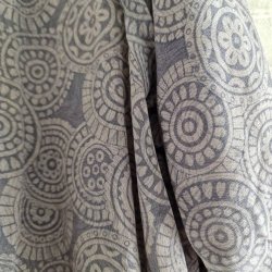 Iris vintage silke kjolen l/xl No. 6