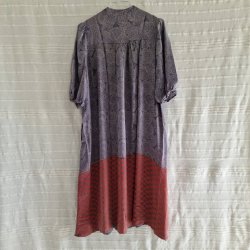 Iris vintage silke kjolen l/xl No. 6