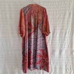 Iris vintage silke kjolen l/xl No. 7