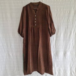 Iris vintage silke kjolen l/xl No. 11
