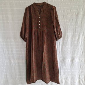 Iris vintage silke kjolen l/xl No. 11