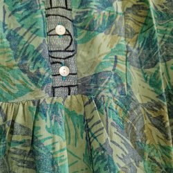 Iris vintage silke kjolen l/xl No. 15