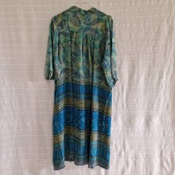 Iris vintage silke kjolen l/xl No. 15