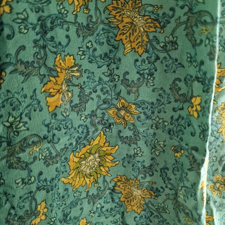 Iris vintage silke kjolen l/xl No.19