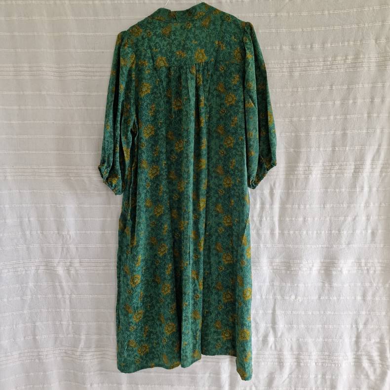Iris vintage silke kjolen l/xl No.19