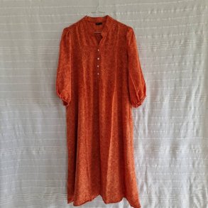 Iris vintage silke kjolen l/xl No. 25