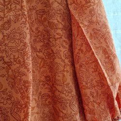 Iris vintage silke kjolen l/xl No. 25