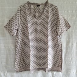 Lilje T-shirt Vintage silke saree s/m No.2