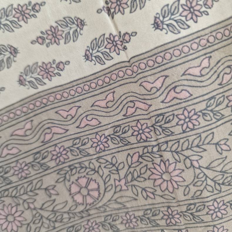 Lilje T-shirt Vintage silke saree s/m No.2