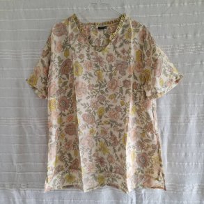 Lilje T-shirt Vintage silke saree s/m No.3