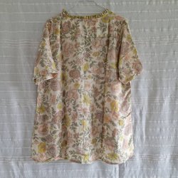 Lilje T-shirt Vintage silke saree s/m No.3