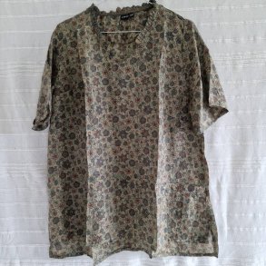 Lilje T-shirt Vintage silke saree s/m No.4