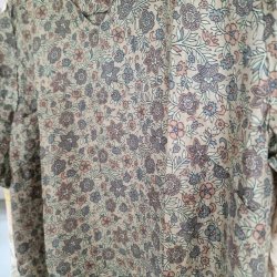 Lilje T-shirt Vintage silke saree s/m No.4