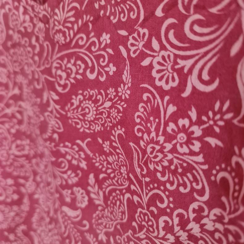 Lilje T-shirt Unika Vintage silke saree l/xl No.17