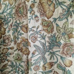 Lilje T-shirt Unika Vintage silke saree l/xl No.21